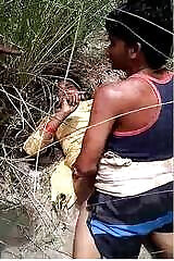 An exclusive porn video of a rural beauty getting some outdoor pleasure | amateur desi mom