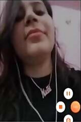 A video call with a hot young woman from the East. | boobs desi girl